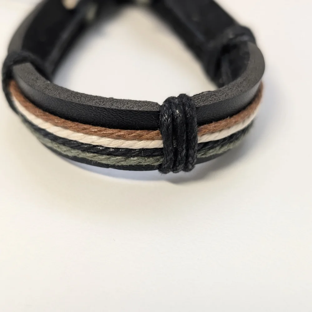 Multicolor Leather Bracelet for Men